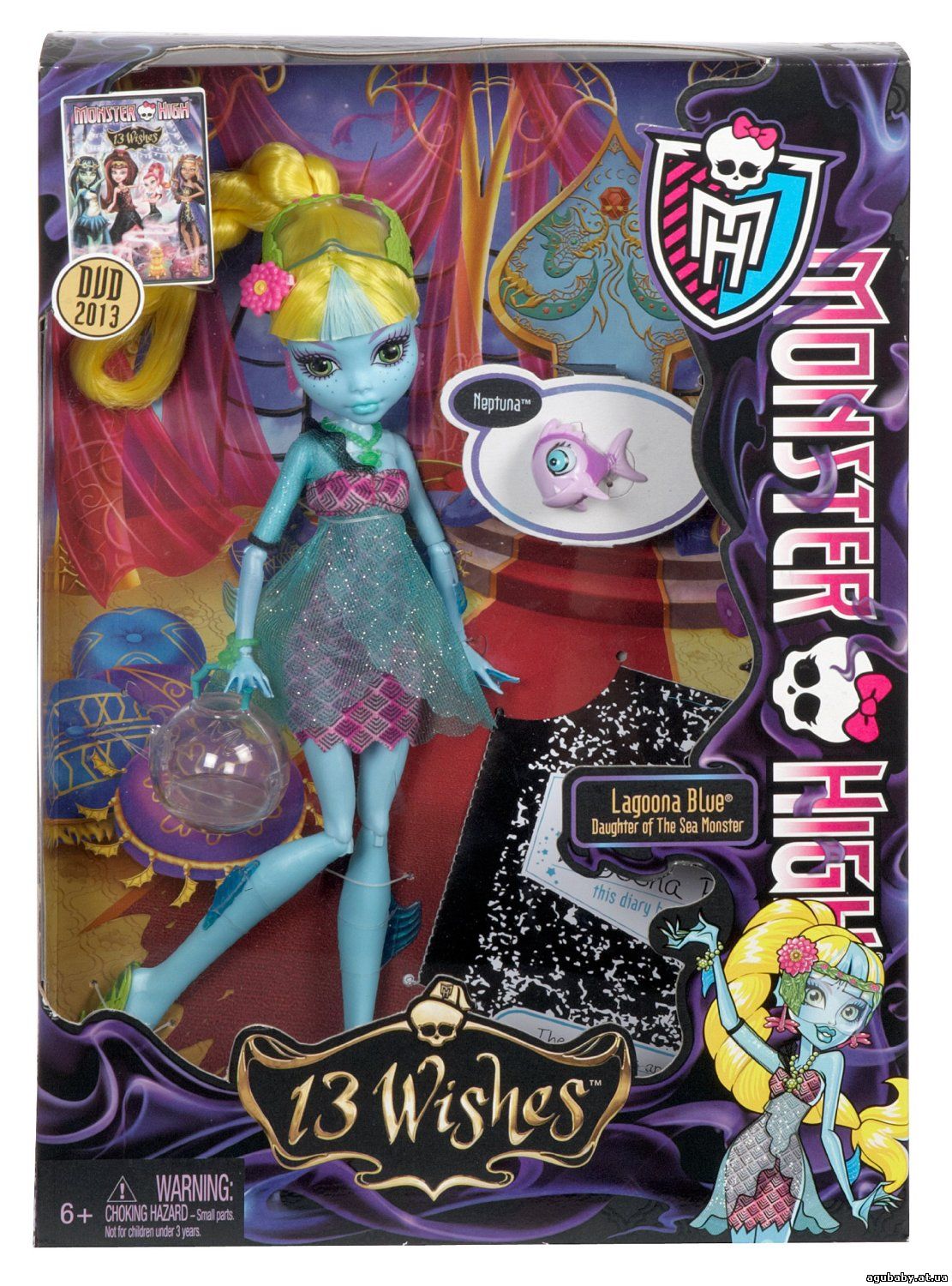 Монстер Хай Лагуна Блю из серии 13 Желаний - Куклы Monster High - Куклы -  Каталог товаров - Качественные игрушки